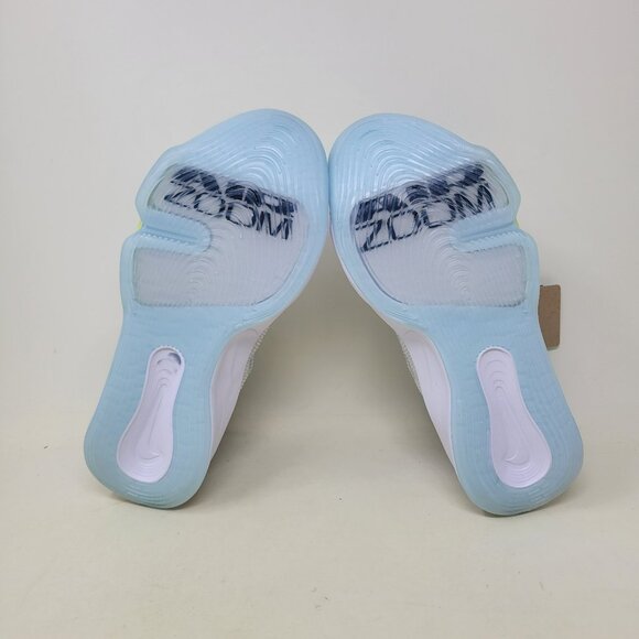 Nike GT Hustle 3 'Glacier Blue' White Sneakers Men's Size 9.5 FV5953-004 - Picture 6 of 10